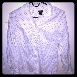 White J. Crew button-down